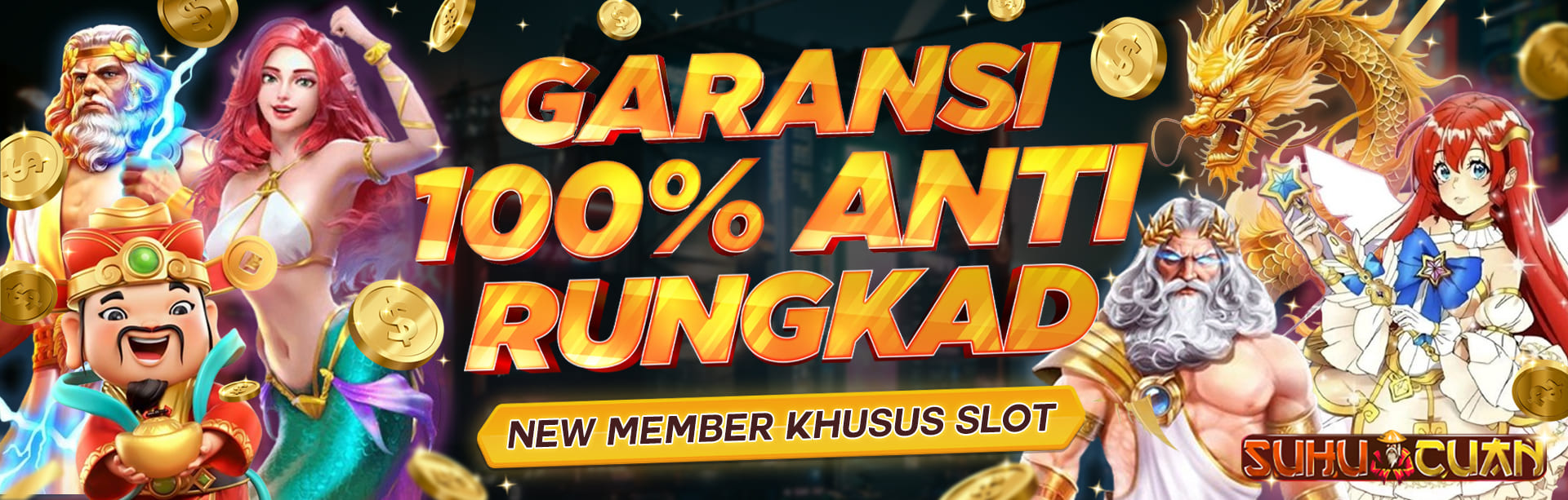 GARANSI 100% SLOT ANTI RUNGKAD