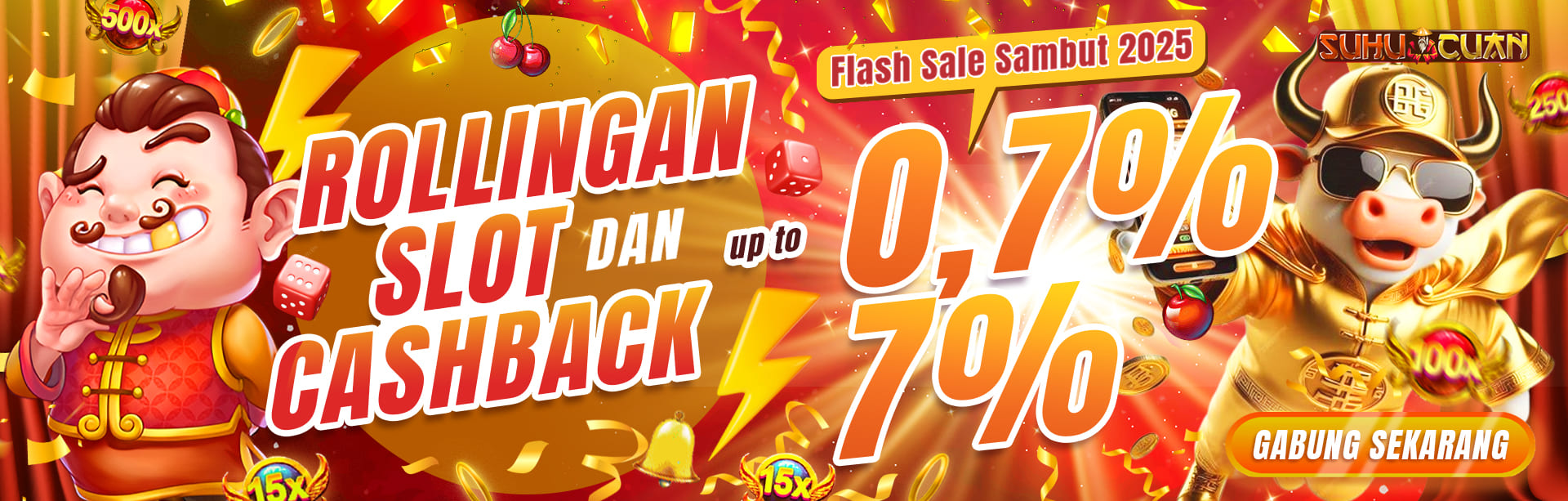 SUHU FLASH SALE 2025 GAME SLOT