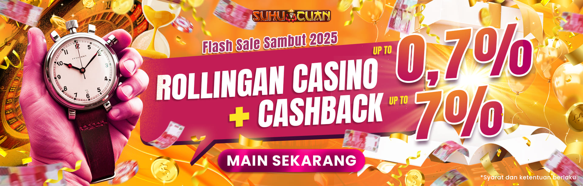 SUHU FLASH SALE 2025 GAME CASINO