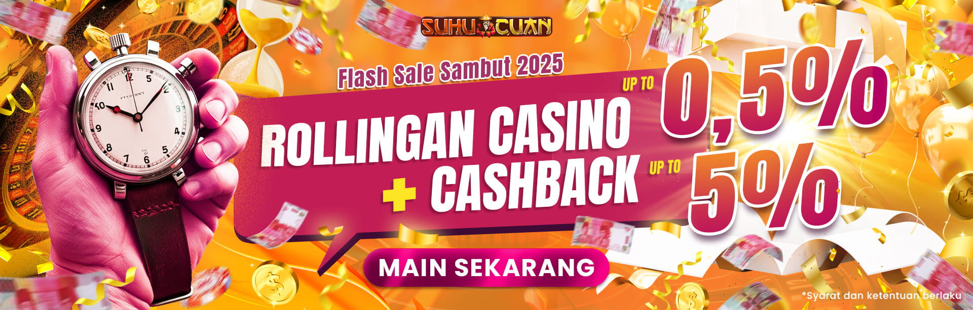 SUHU FLASH SALE 2025 GAME CASINO