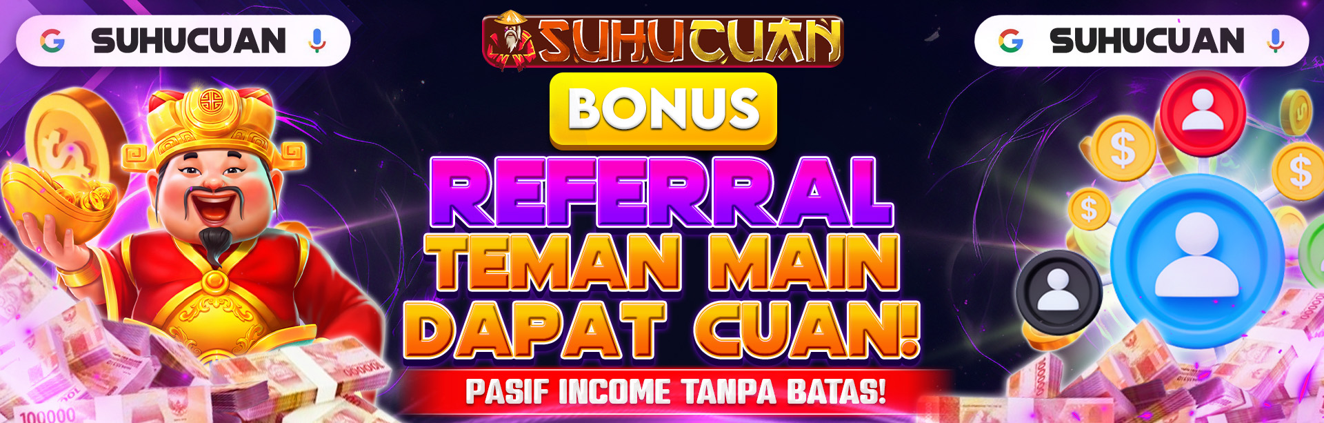 BONUS REFERRAL PASTI CUAN