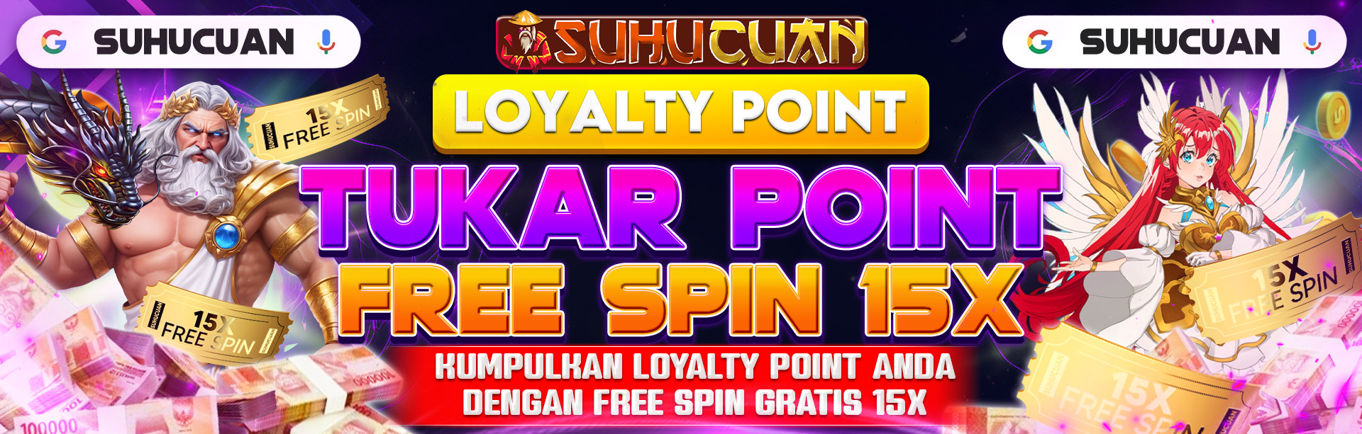 LOYALTI POINT TUKAR FREE SPIN