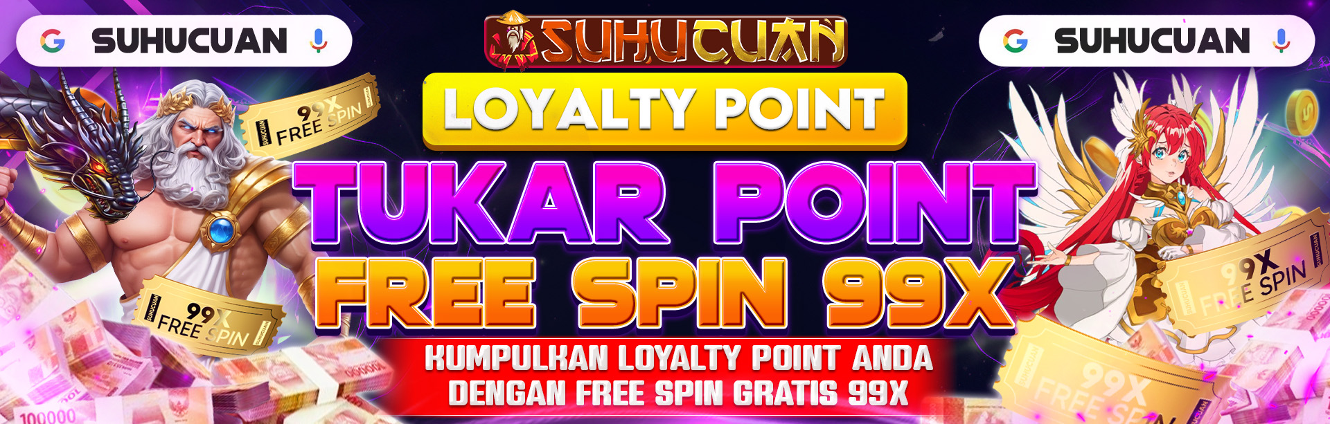 LOYALTI POINT TUKAR FREE SPIN