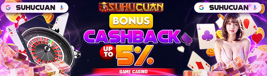BONUS CASHBACK MINGGUAN CASINO